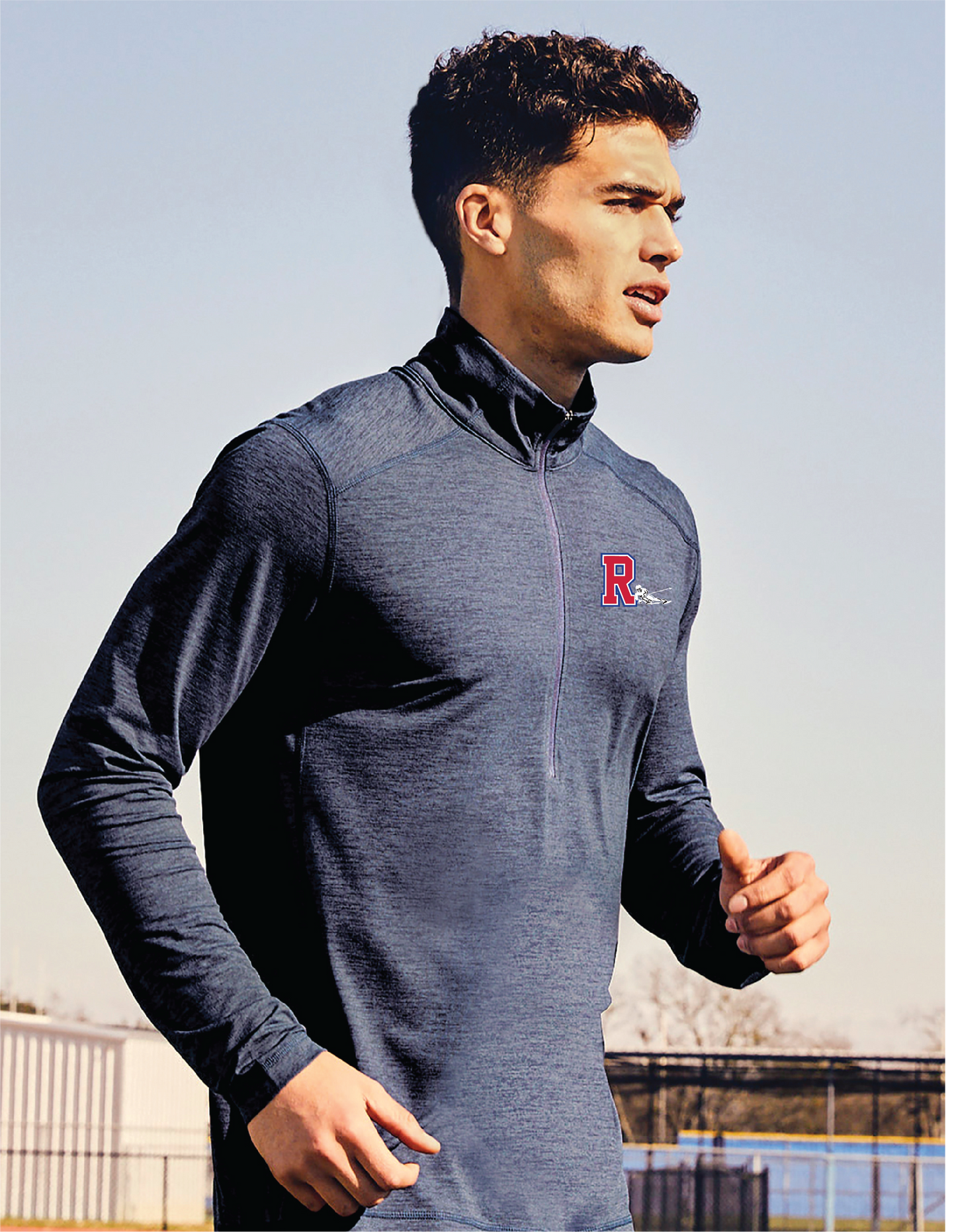 ST711 - Sport-Tek® Exchange 1.5 Long Sleeve 1/2-Zip