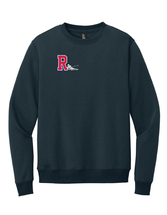 DT1106 - New District® Perfect Weight® Fleece Crew - Navy