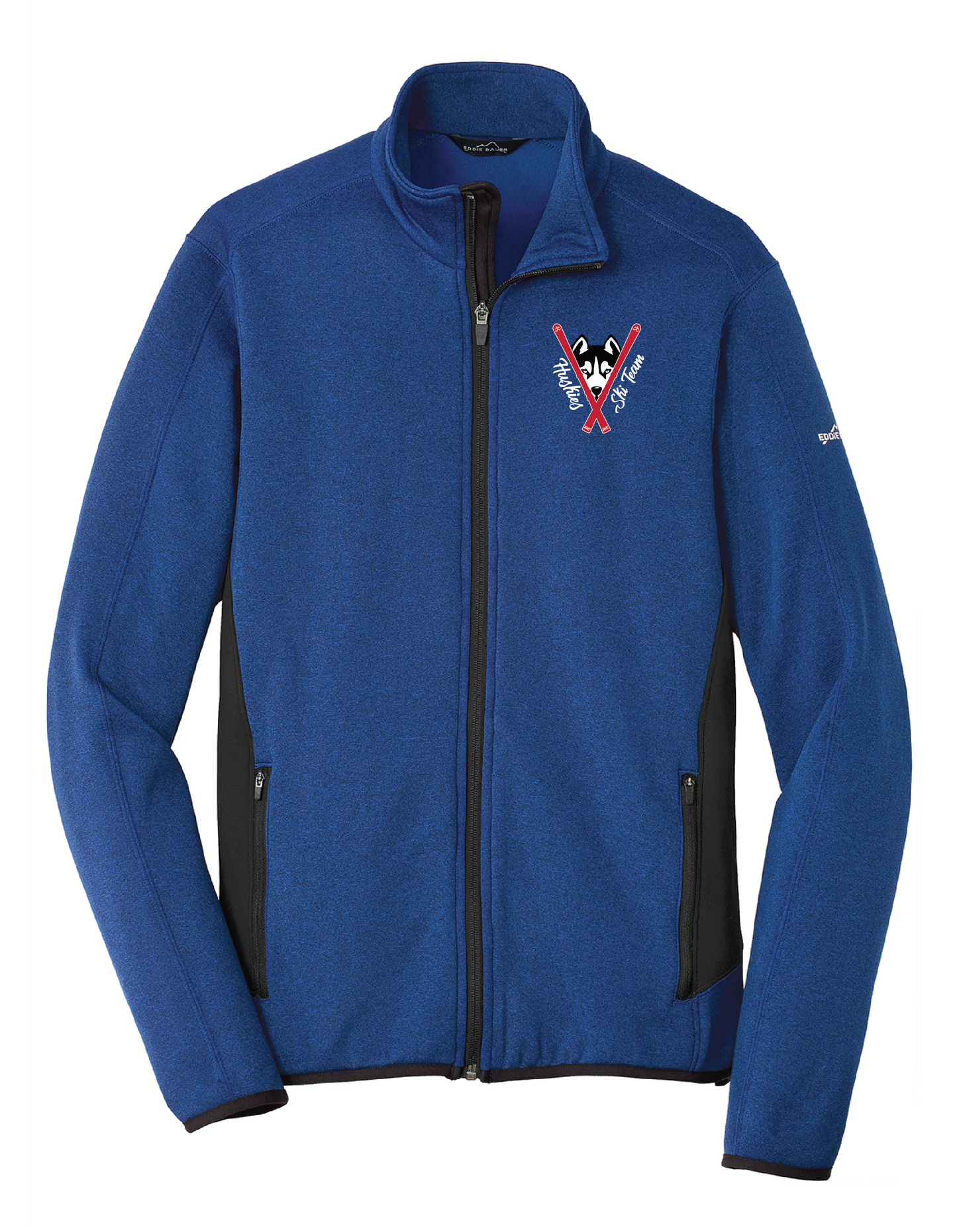 EB238 - Eddie Bauer® Full-Zip Heather Stretch Fleece Jacket