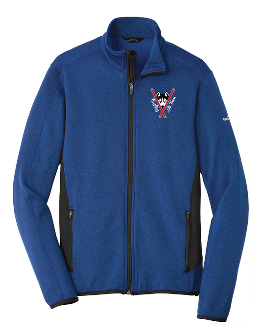 EB238 - Eddie Bauer® Full-Zip Heather Stretch Fleece Jacket