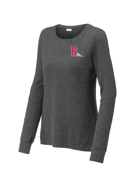 LST710 - Sport-Tek® Women's Exchange 1.5 Long Sleeve Crew