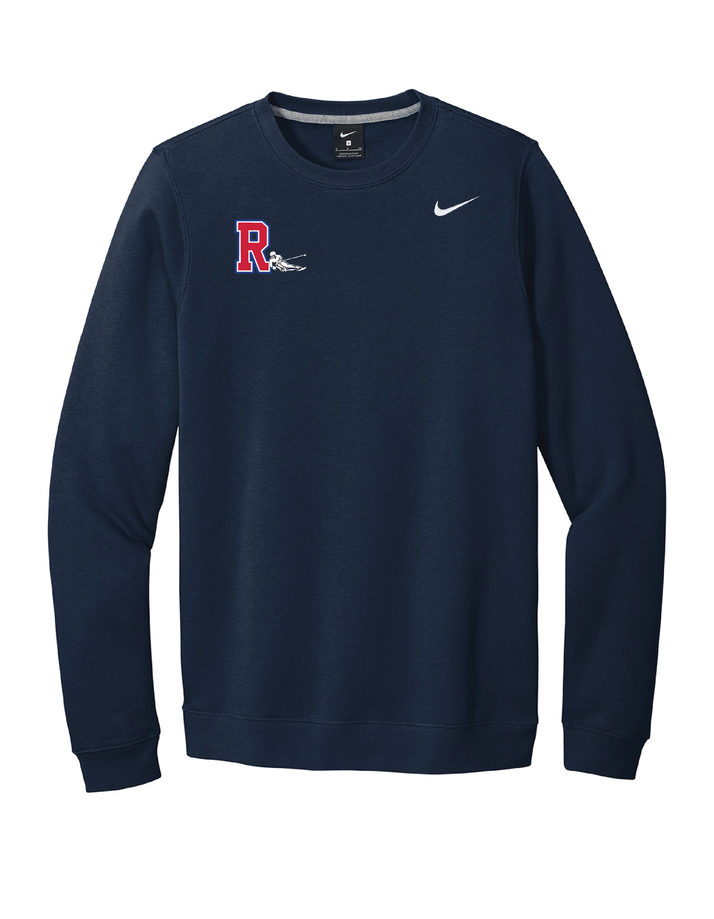 NKFD9863 - Nike Club Fleece Sleeve Swoosh Crew